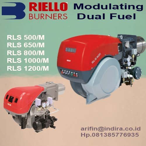 Burner Riello RLS Dual Fuel