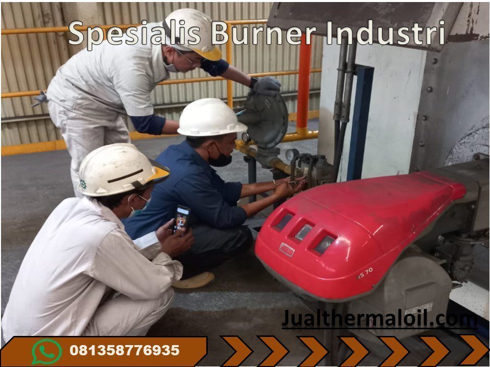 Jasa instalasi dan service burner