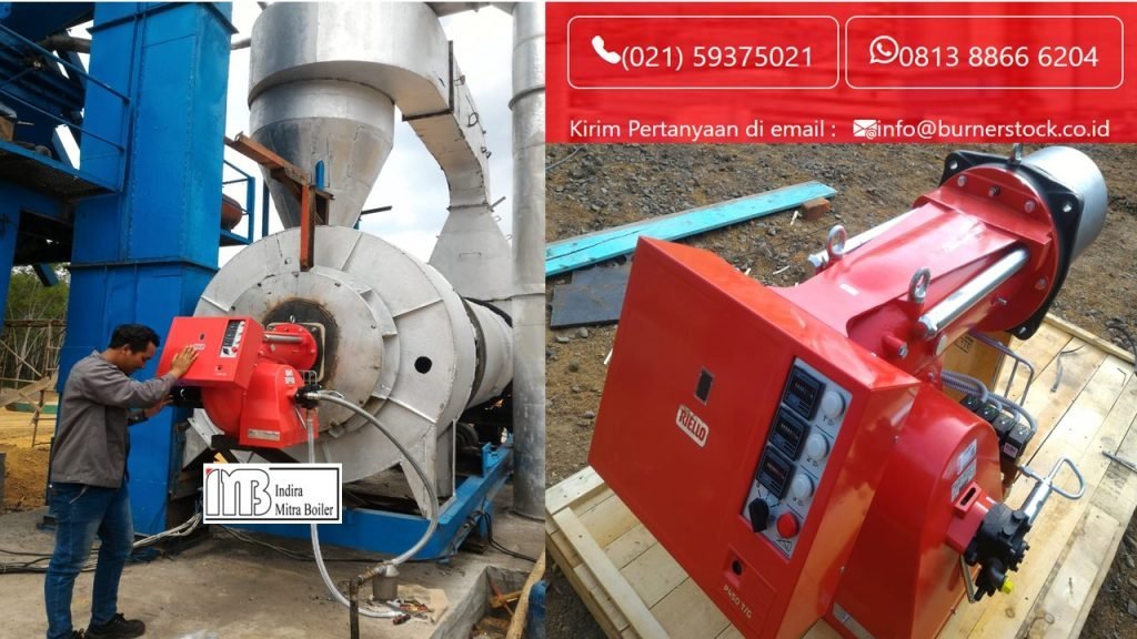 DISTRIBUTOR BURNER ASPHALT MIXING PLANT – PT INDIRA MITRA BOILER