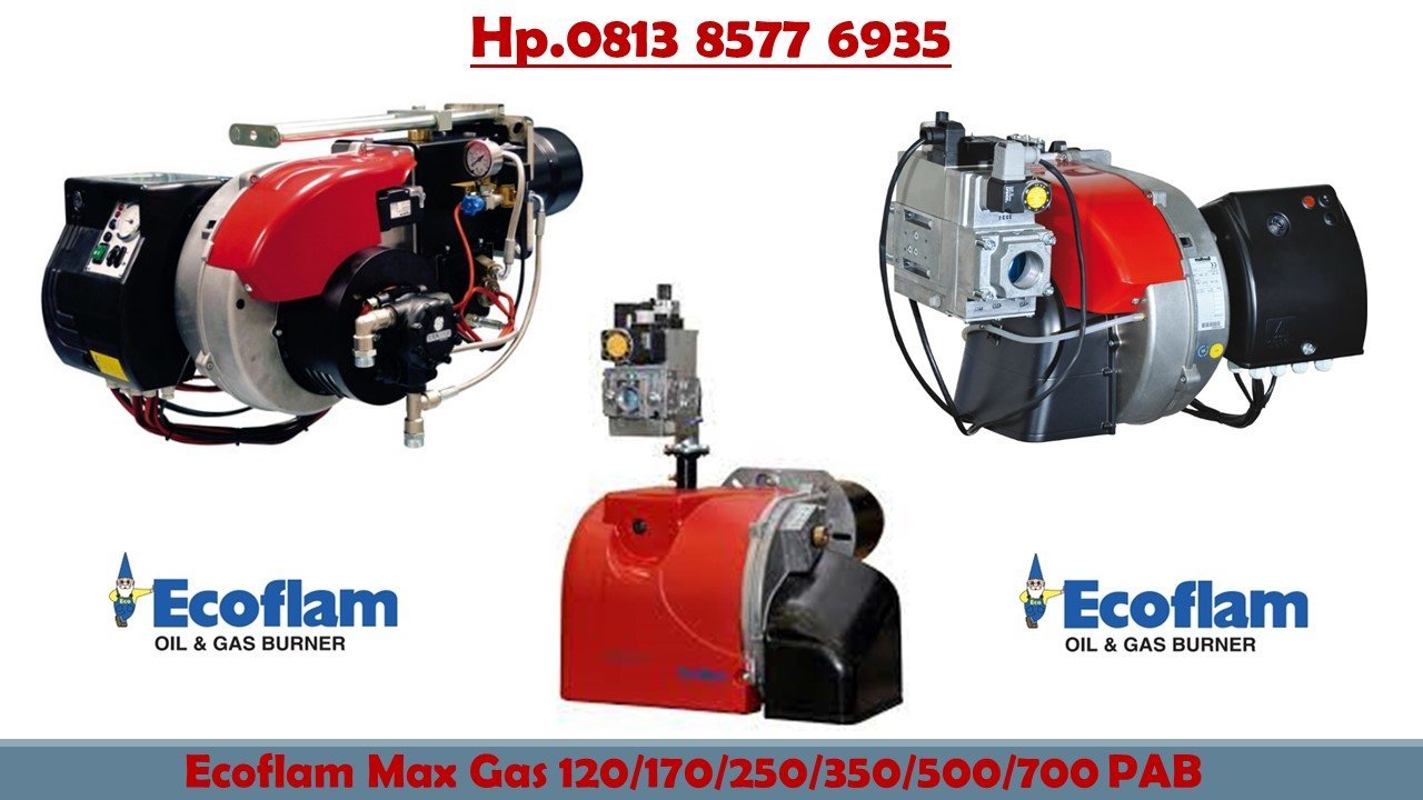 JUAL BURNER ECOFLAM MAX GAS PAB