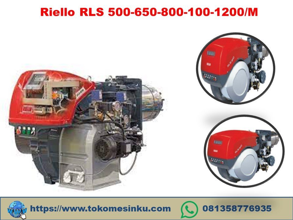 BURNER RIELLO RLS 500 M-RLS 650-RLS 800-RLS 1000-RLS 1200 M