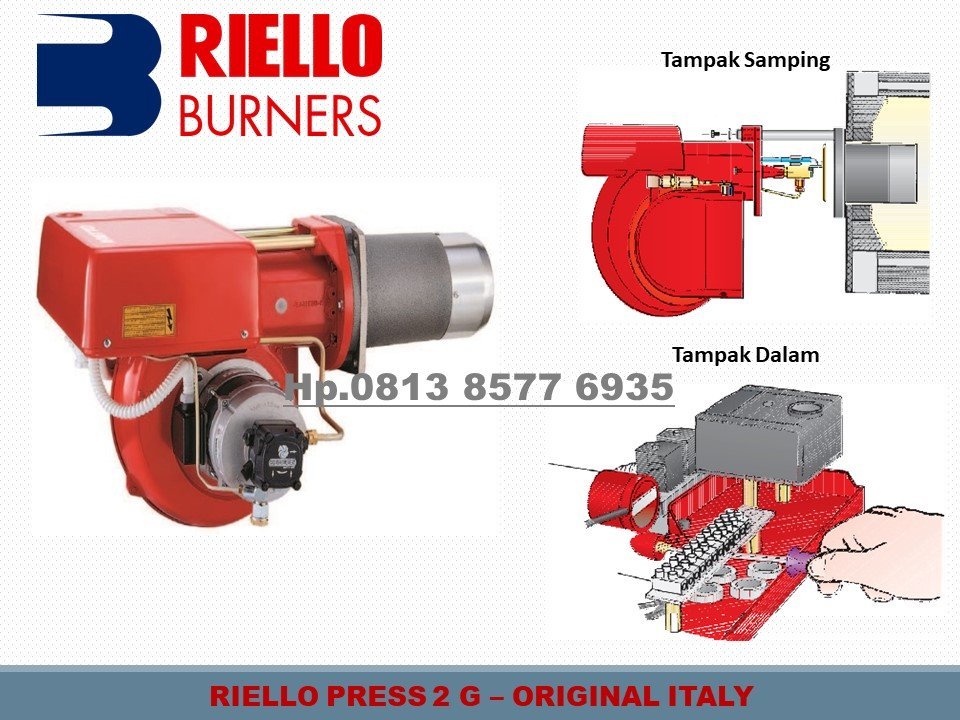 BURNER RIELLO PRESS 2 G ORIGINAL ITALY