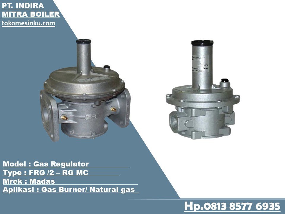 JUAL REGULATOR GAS BURNER MADAS FRG/2 RG/2 MCS