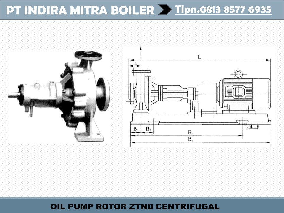 Oil Pump Rotor ZTND Centrifugal